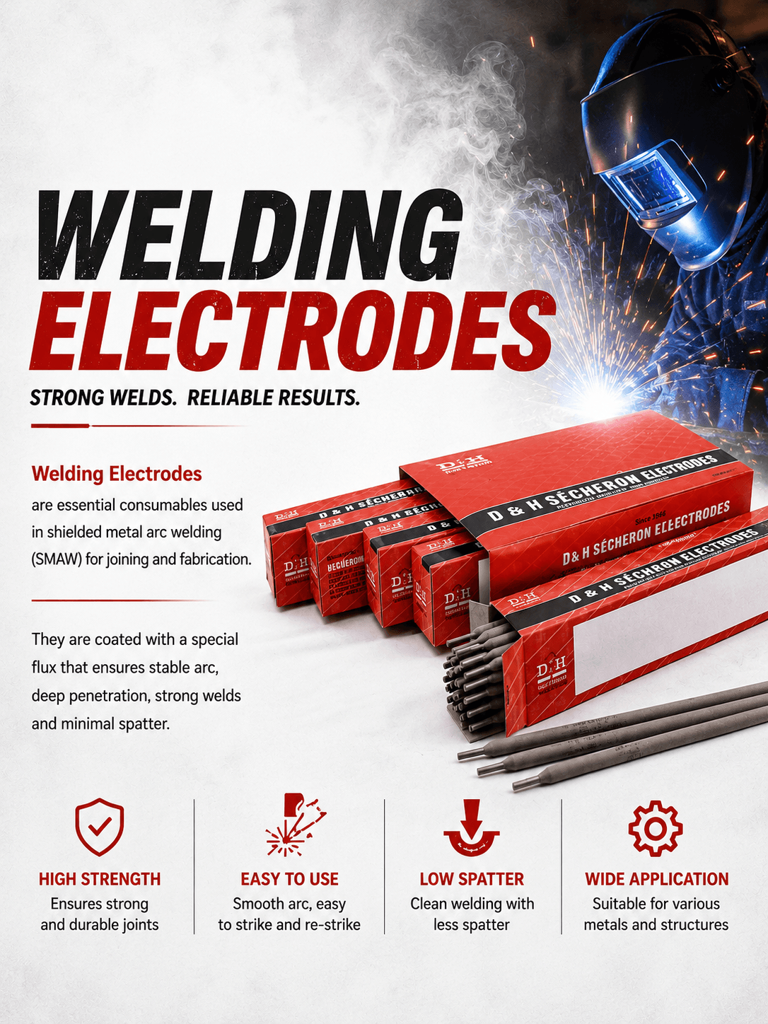 D&H Welding Electrodes