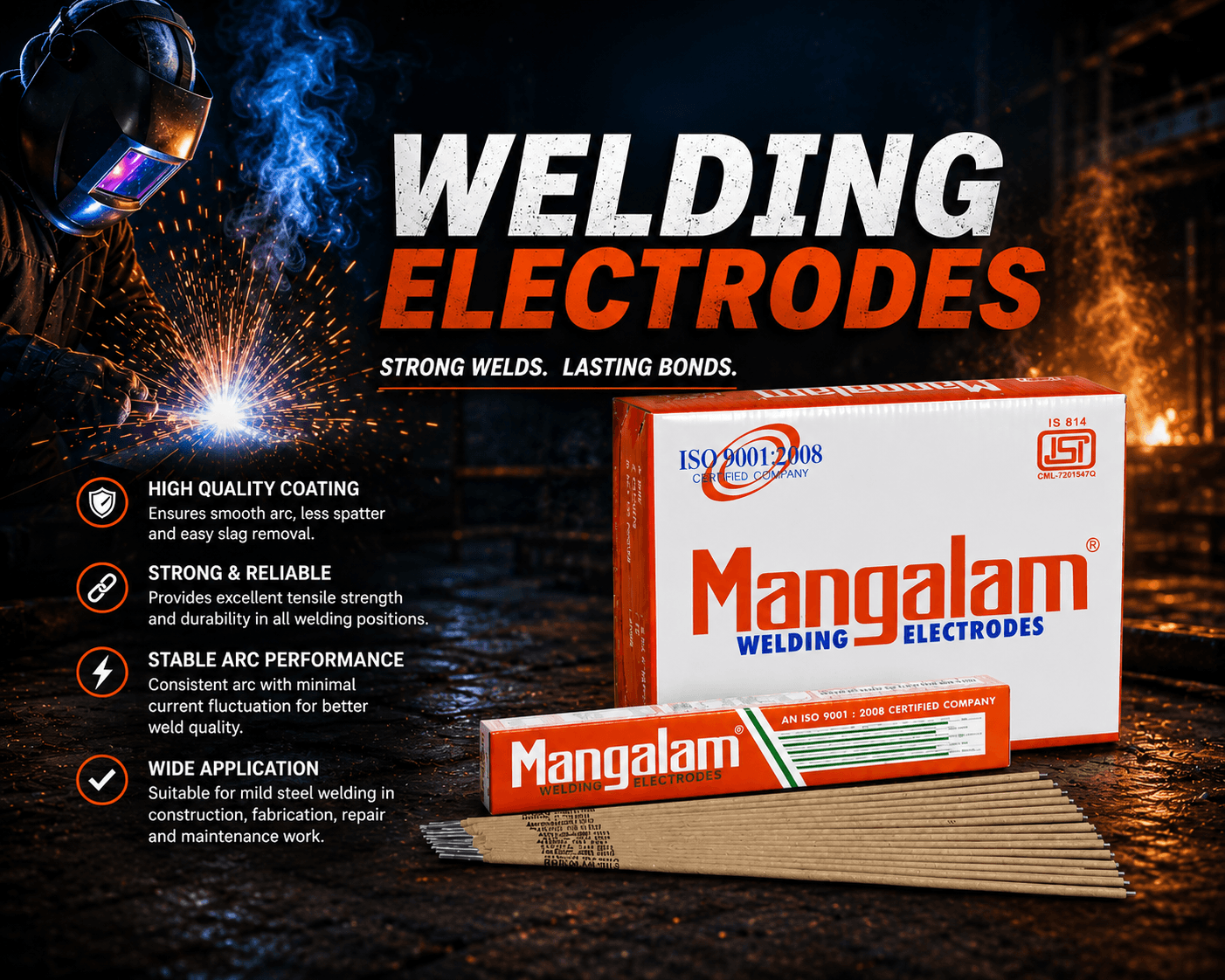 Mangalam Welding Electrodes