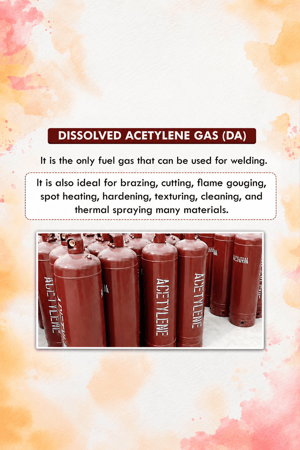 Dissolved Acetylene Gas